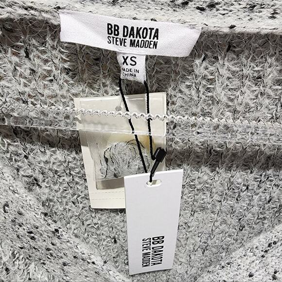 BB Dakota Steve Madden Speckle Agent Cardigan Sweater Size Xs - Picture 5 of 8